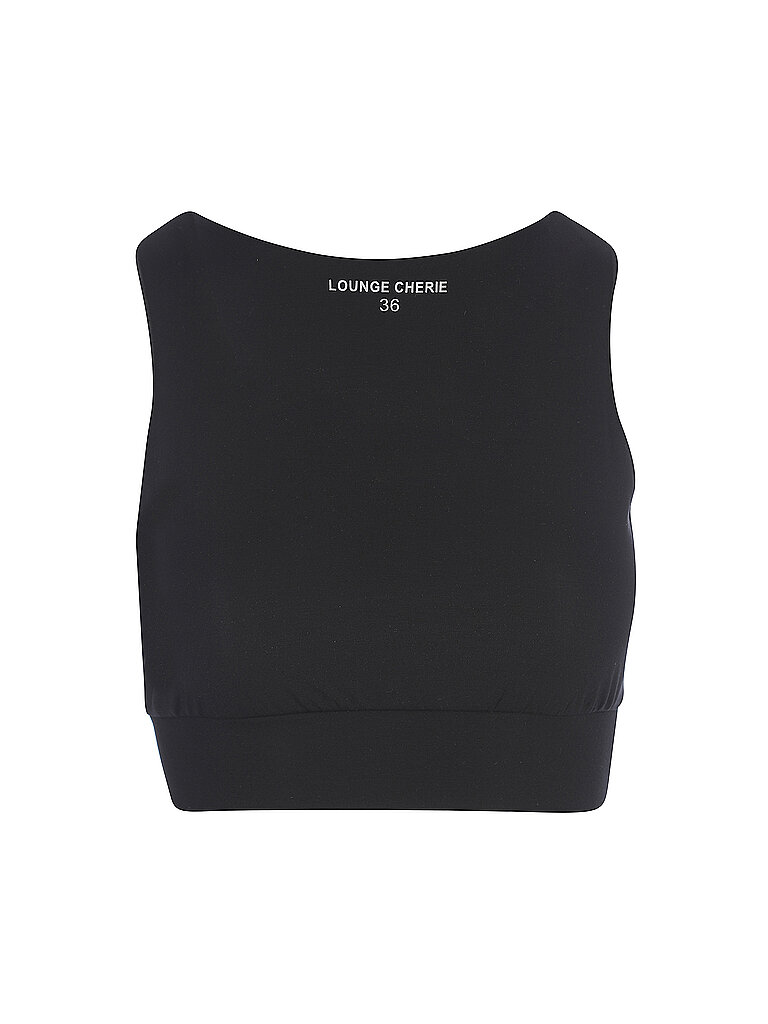 LOUNGE CHERIE Damen Yogatop Elie schwarz | 34